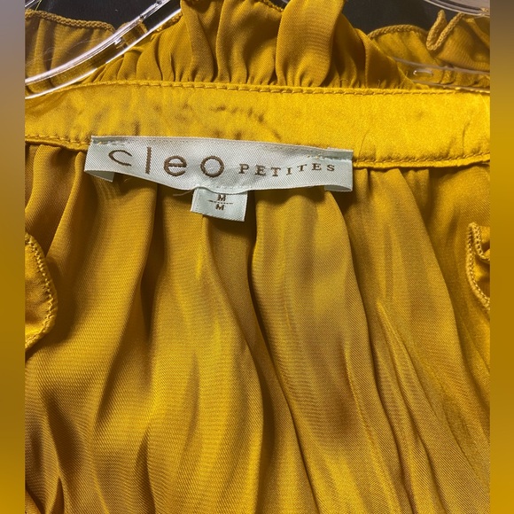 Blouse Cleo mustard’s color , size M - Picture 2 of 4